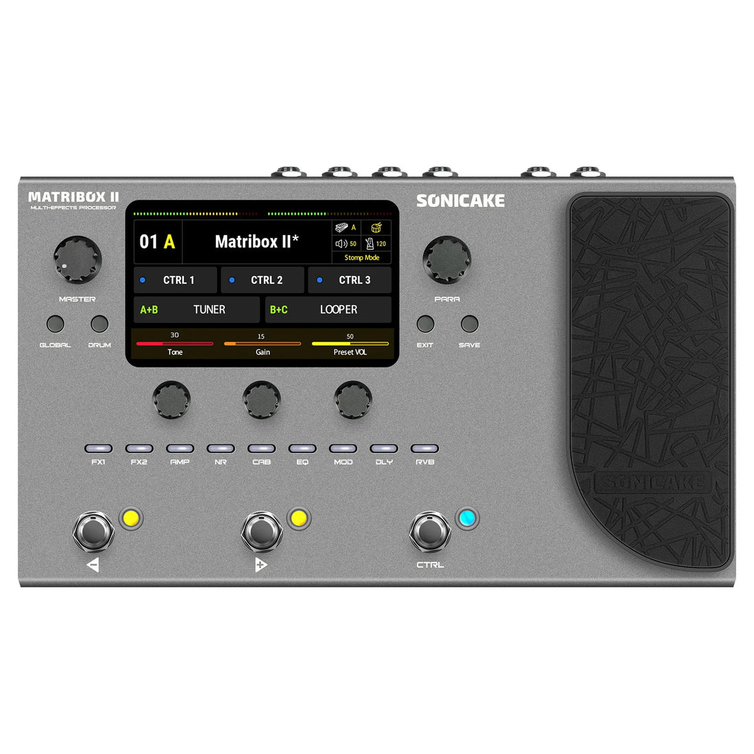 Sonicake Matrixbox II electronic device on a white background